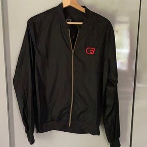 Black Cyclebar bomber jacket. Size small.